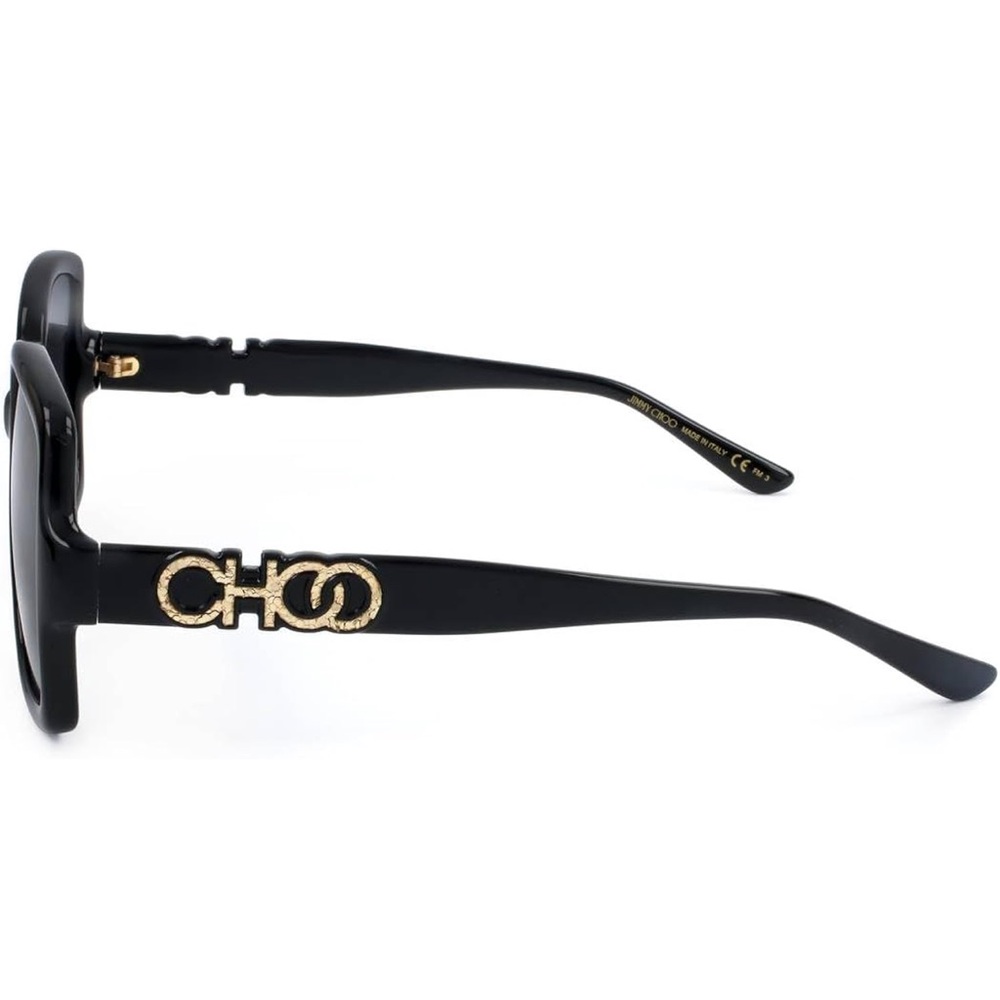 Authentic Jimmy Choo Chic Sammy G 55mm Black Sunglasses NWT! - Picture 14 of 15